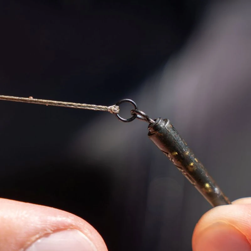 Avid Carp Outline Flecktone Ring Swivel Bag Stems